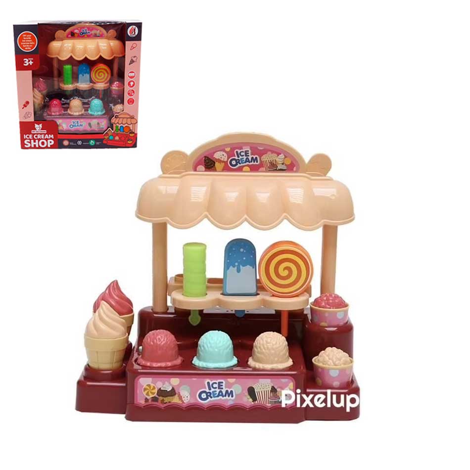 Set Heladeria Con Accesorios 8588A3
