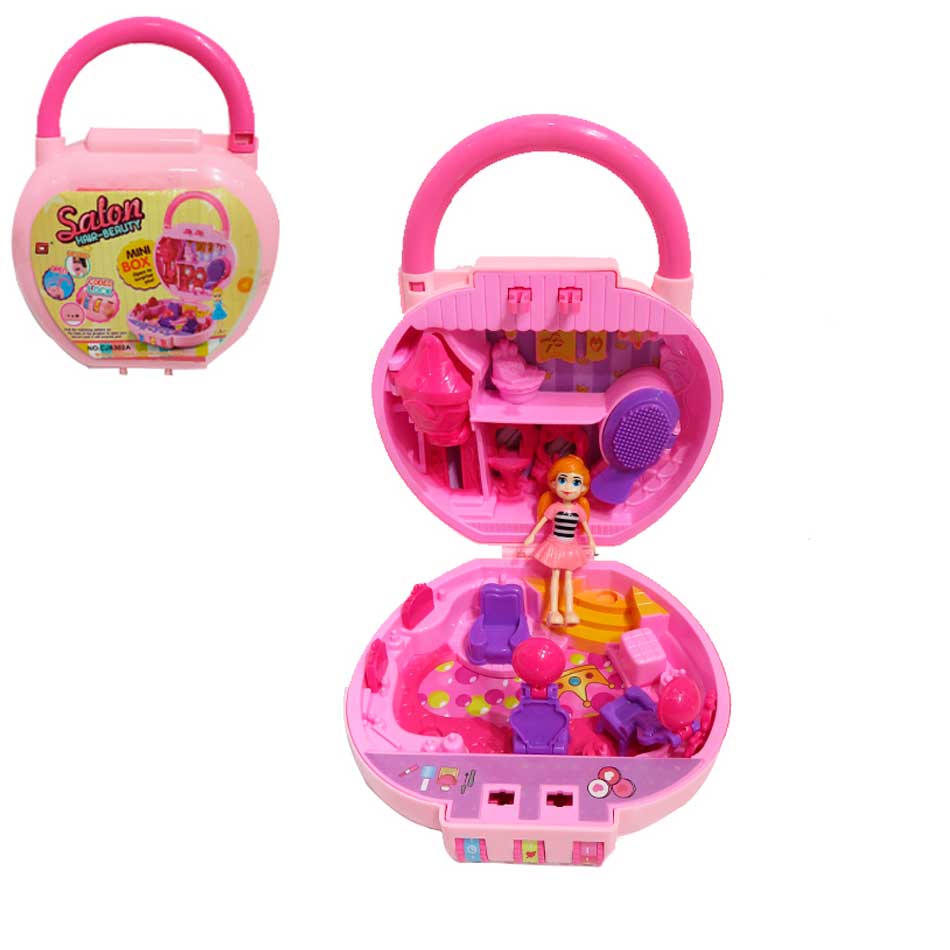 Mochila Portatil Con Muñeca Y Accesorios Cj8302A