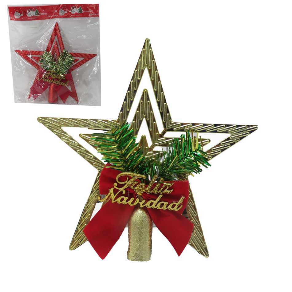 Adorno Navidad Colgante P/Estrella 19X18Cm Mia10441