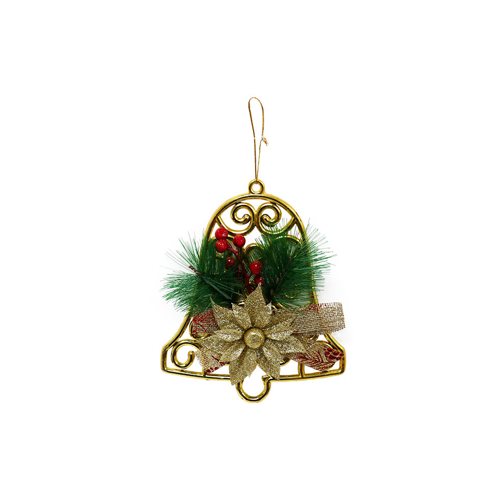 Adorno Navidad Campana 14X17Cm Mia-10443