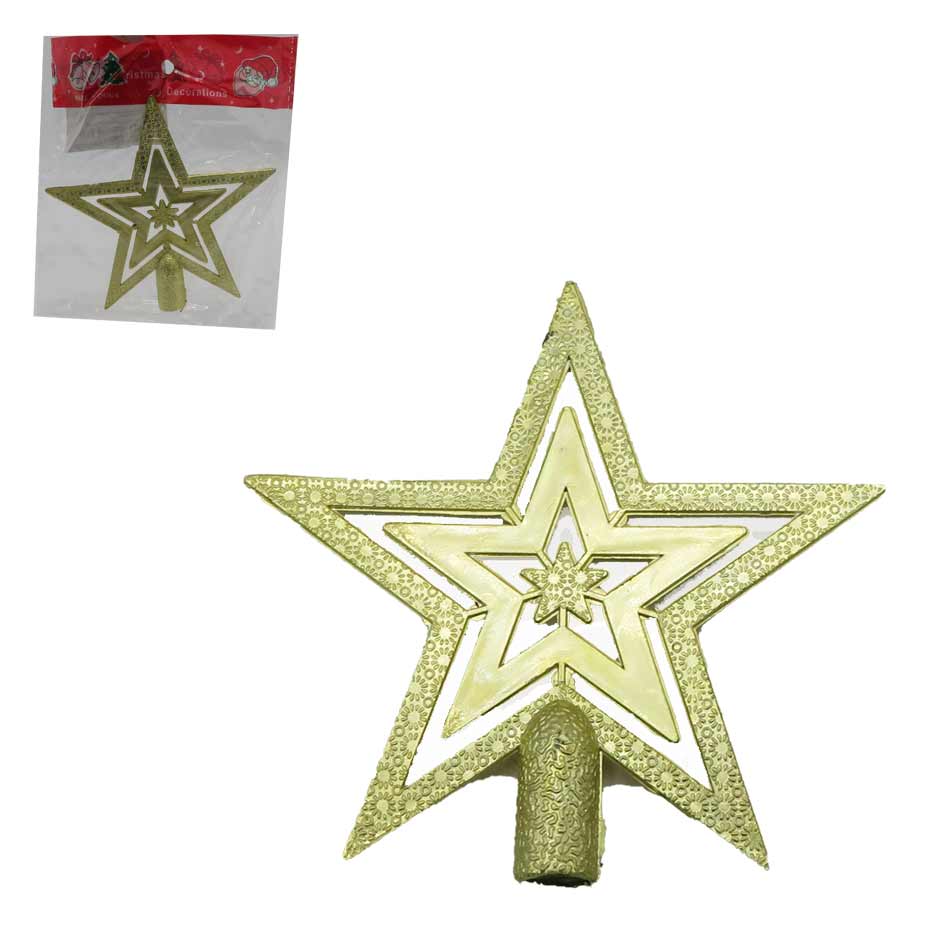 Adorno Navidad Estrella 10Cm Mia-10458
