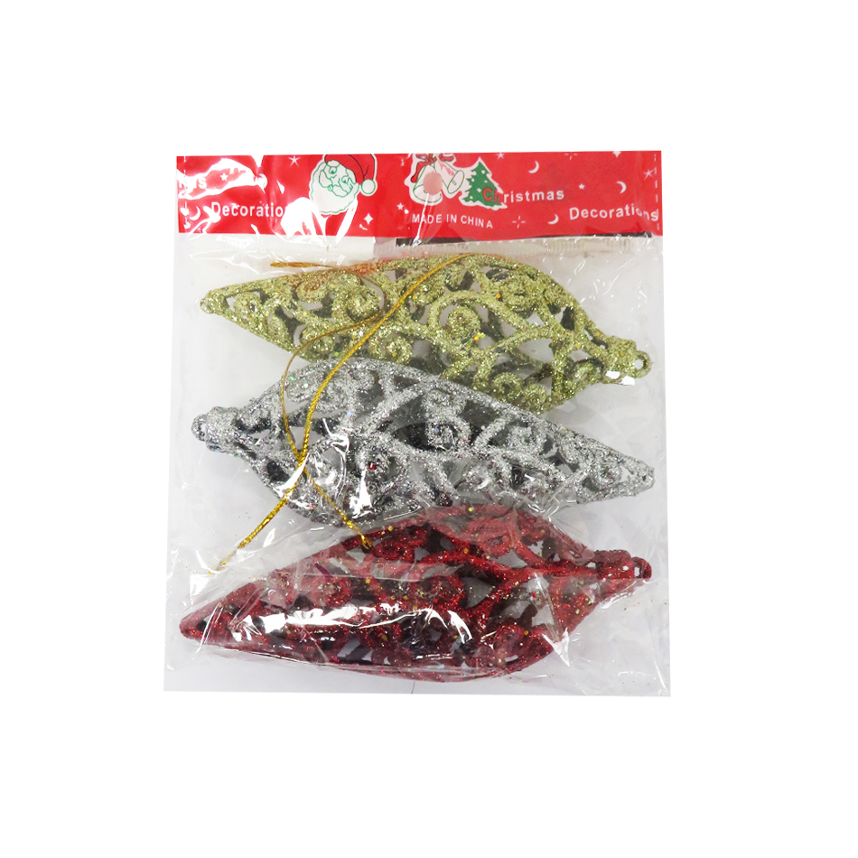 Adorno Navidad Gotas 3 Piezas Mia-10462