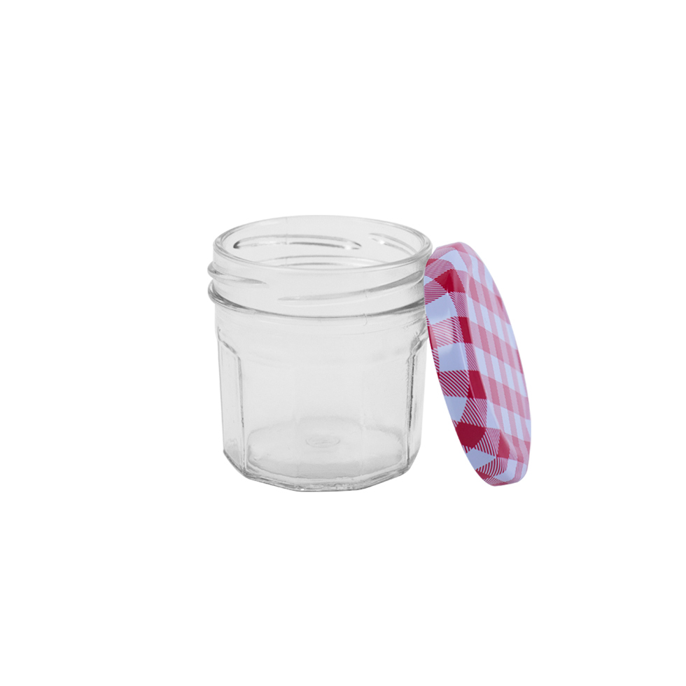 Frasco De Vidrio Con Tapa Decorativa 53X39Cm Mia20652