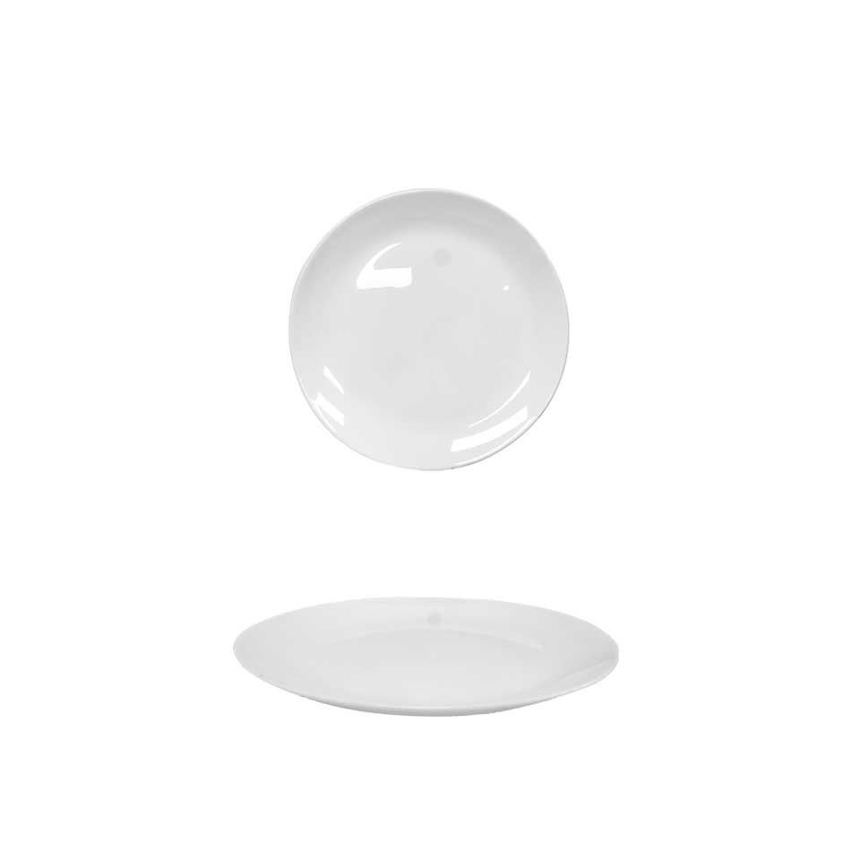Plato Tendido Opal Redondo 7.5 pulgadas Big Home Blanco LQP75/6