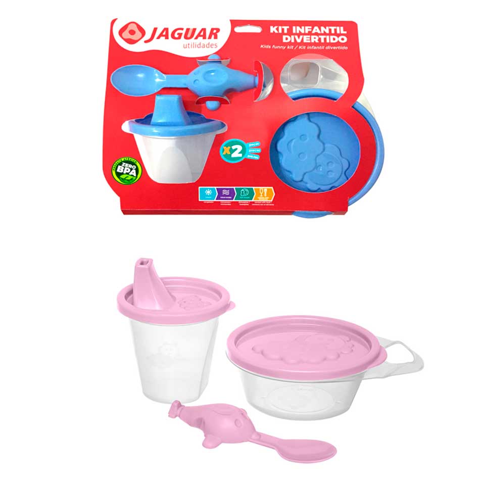 Vajilla Infantil Divertido Jaguar 7740