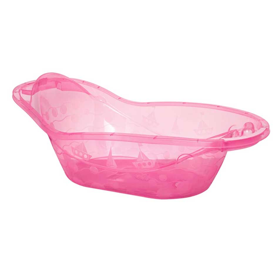 Bañera Plastica para Bebe 23L Rosa 7741