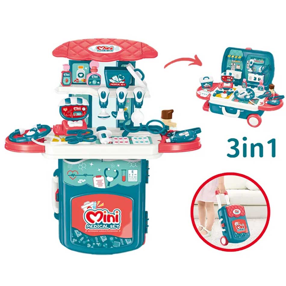 Set Doctor 3En1 Mini Medical 28 Piezas 6234001
