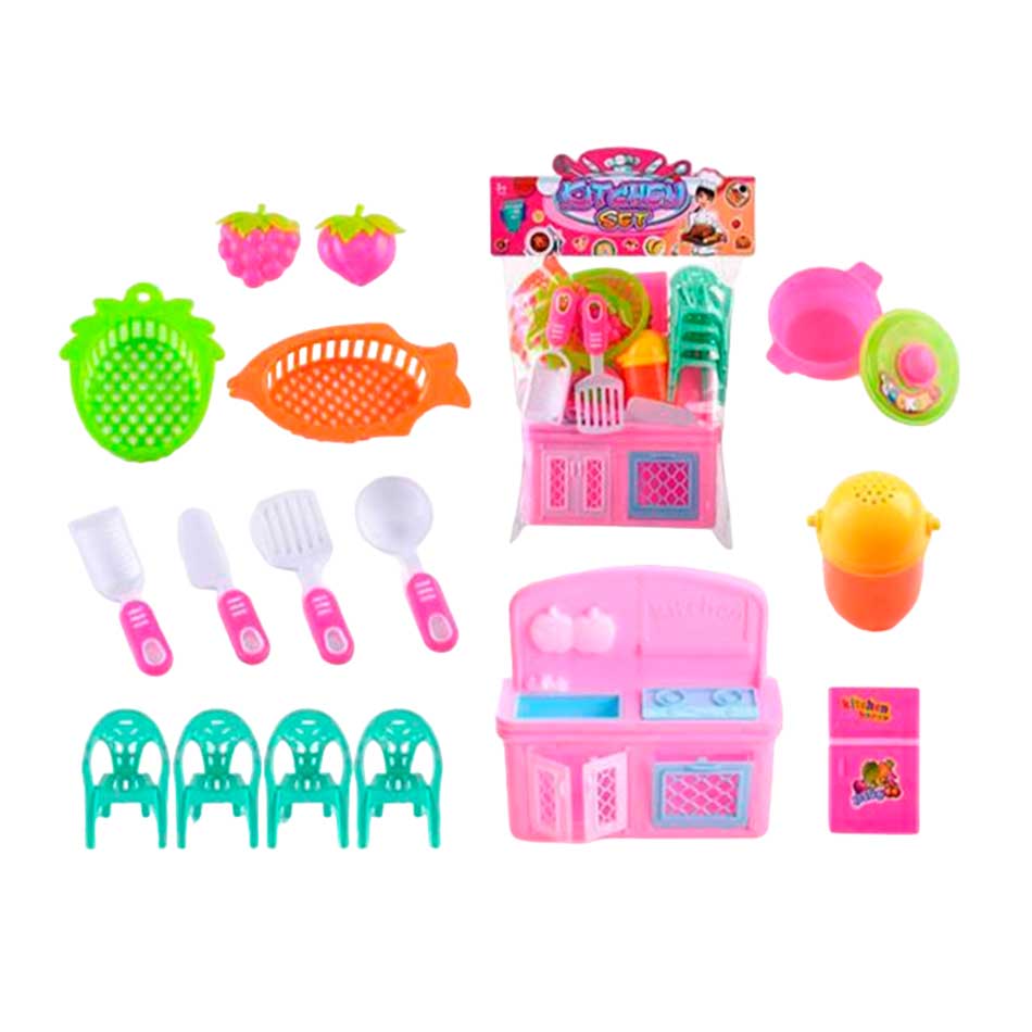 Set Cocina C/Lavaplato Funda Kitchen 7130-18