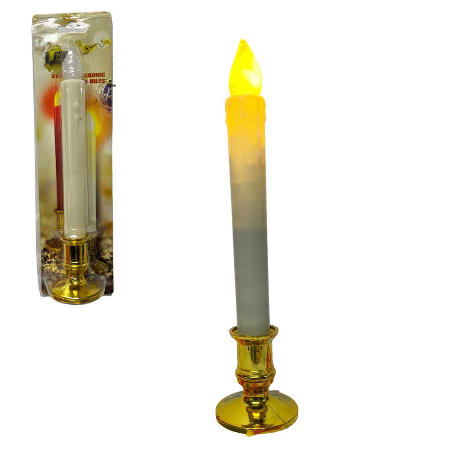 Vela Led con Base Dorada 26cm MIA11362