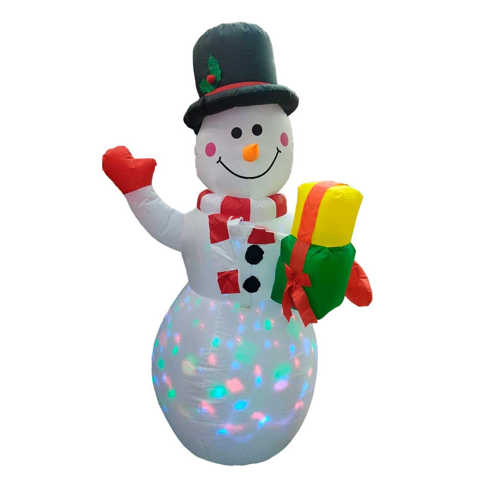 Muñeco De Nieve Infable Navidad 1.5M Mia11206
