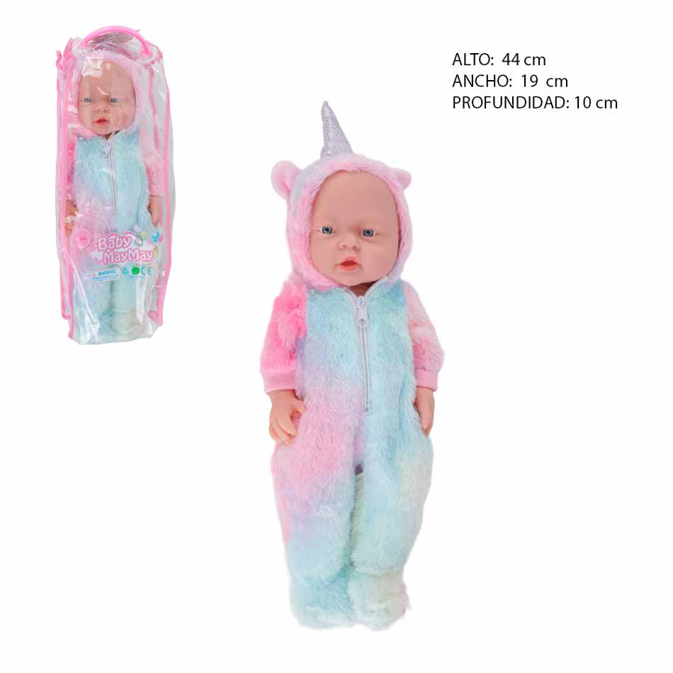 Muñeca Baby Pijama Bolsa 44Cm 365N