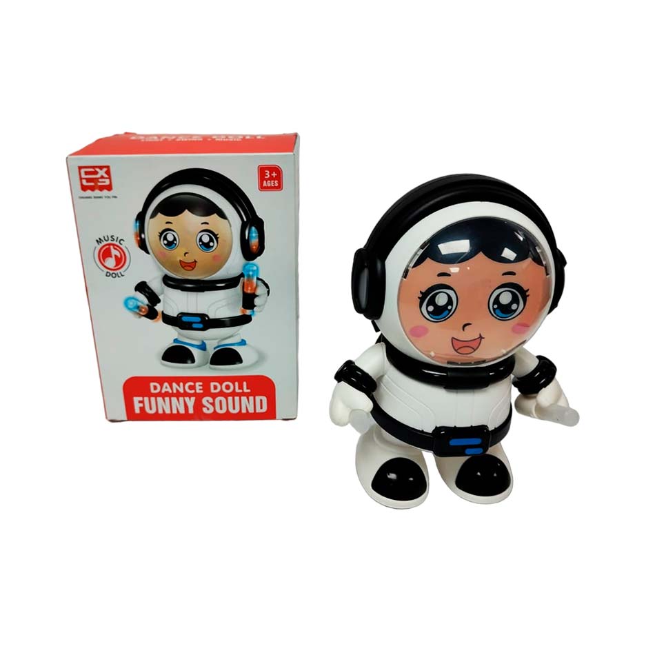 Robot Bailarin Astronauta Con Sonido 3334D