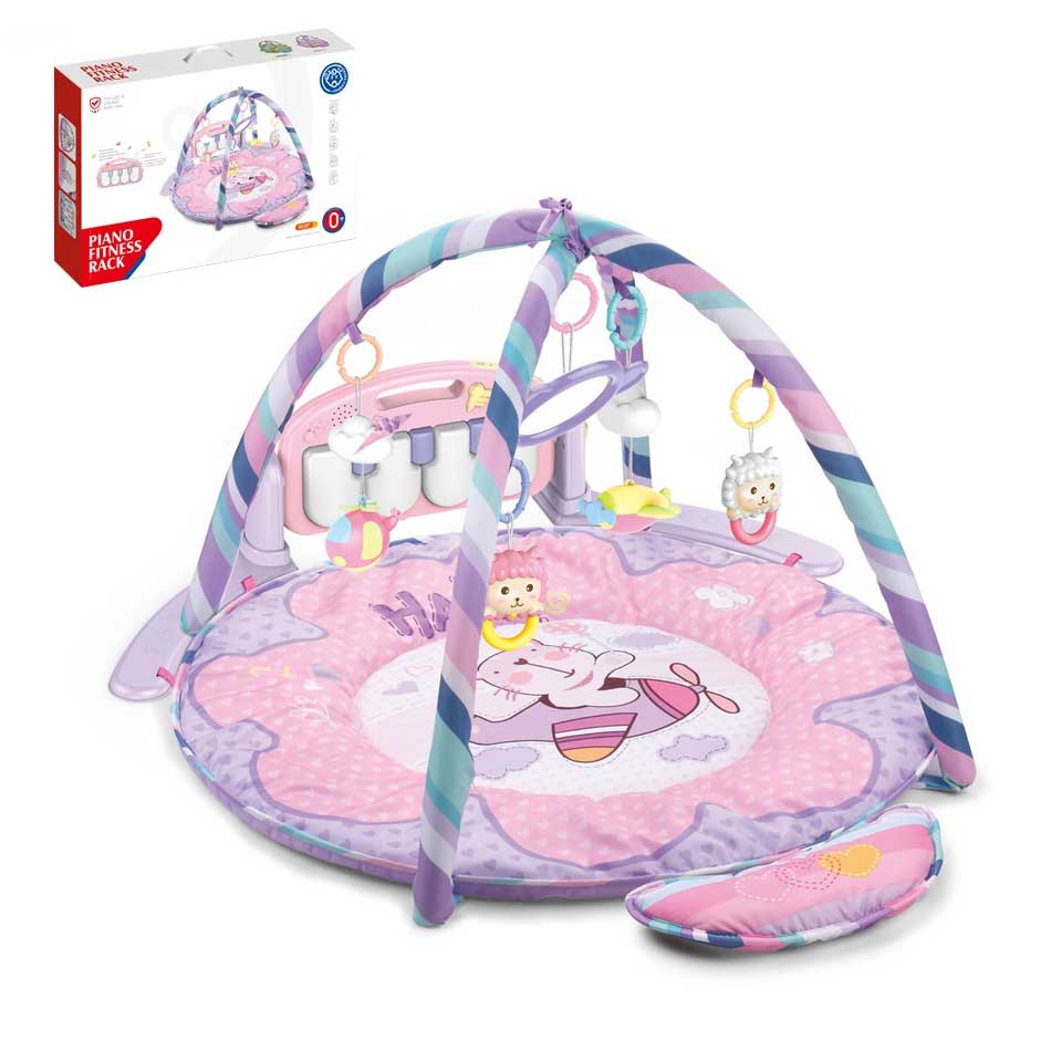 Gimnasio Con Tapete Piano Y Arco Multicolor He0610