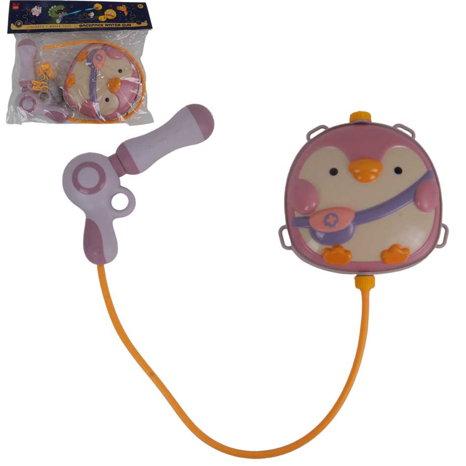 Pistola de Agua con Mochila Pingüino Mia 715Y