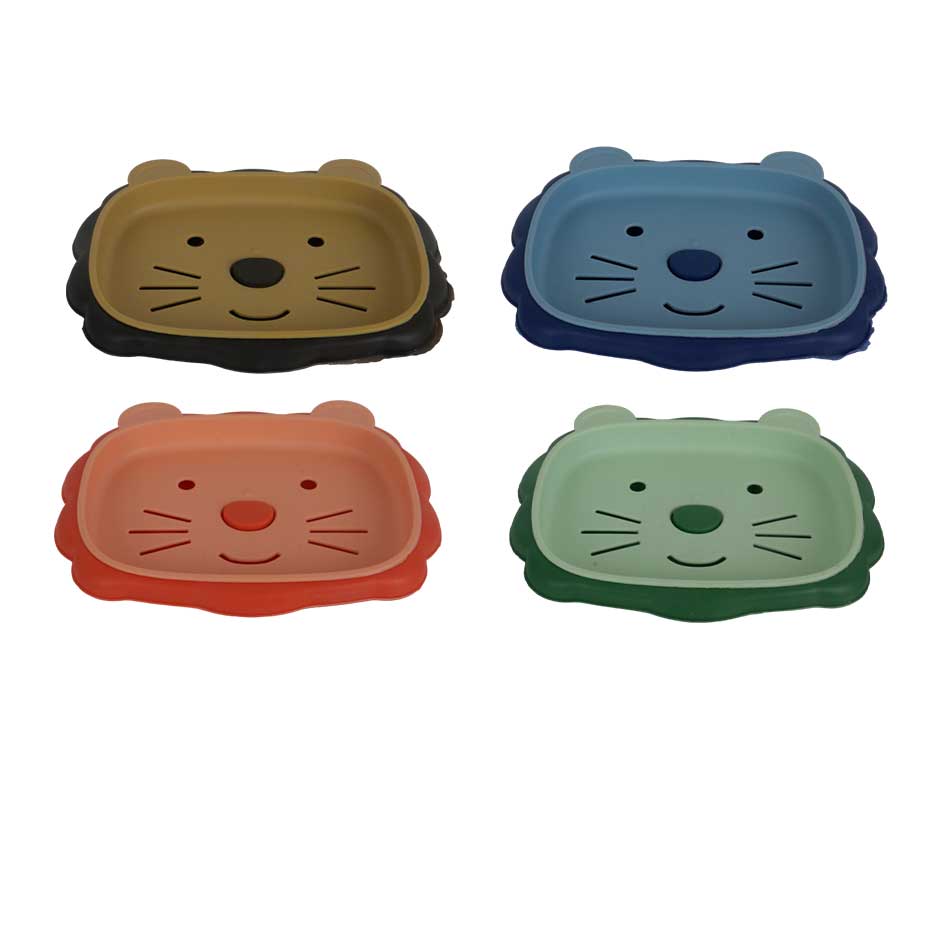 Jabonera Plastica Con Diseños De Caritas Mia12616