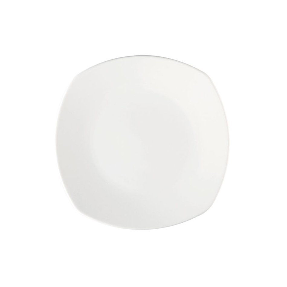 Plato Porcelana Cuadrado Block 21.5Cm Pl1100182012