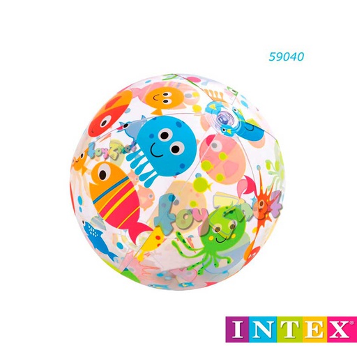 [6300348] Pelota Pvc Inflable Animales Marinos 51Cm Intex 59040Np