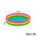 Piscina Inflable Tricolor 25x114cm 131L Intex 57412NP