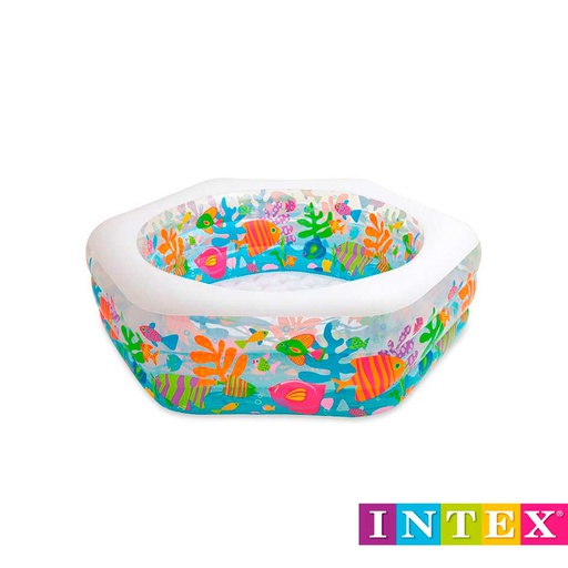 [6300604] Piscina Intex Inf Exag 1.91X1.78X61Cm /56493Np
