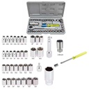 Set Dados 40 Piezas Cromo Vanadio Caja Mia-4112