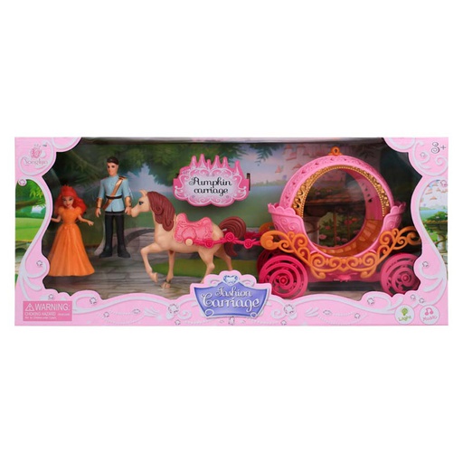 [6100616] Carruaje De Princesa Musical Luz Ss019C