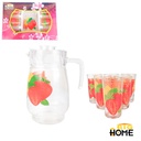 Set Jarra C/Vaso Big Home 10 Onzas 7 Piezas 133-7