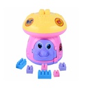 Set Bloques Legos En Caja De Hongo 62 Piezas Ta3866/Ta3867