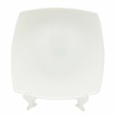 Plato Tendido Opal Cuadrado 8.5" Big Home Blanco JFP85/6