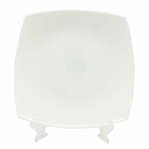 [1204700] Plato Tendido Opal Cuadrado 8.5" Big Home Blanco JFP85/6