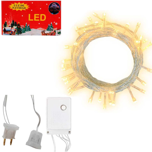 [6201837] Luces Navidad Led Arroc 100L Mia-4217Am Calida