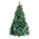 Árbol Navidad con Piñas y Bayas 2.1M Big67541
