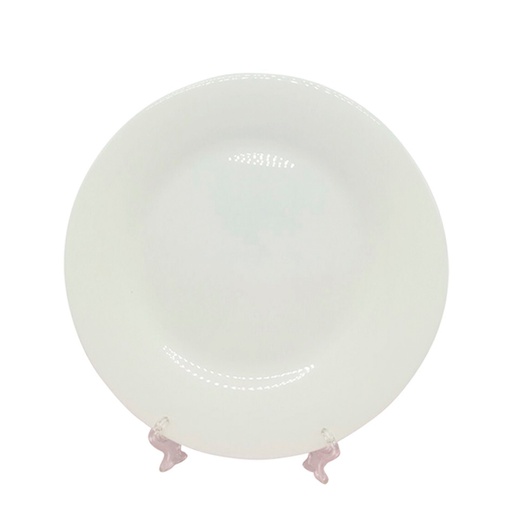 [1204696] Plato Tendido Opal Redondo 9" Big Home Blanco LFBP90/6