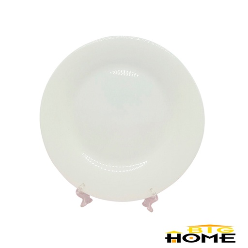 [1204690] Plato Tendido Opal Redondo 10" Big Home Blanco LFBP100/6
