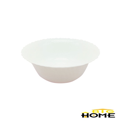[1203441] Bowl Opal Enconchado 9 pulgadas Big Home Blanco LHW90/3