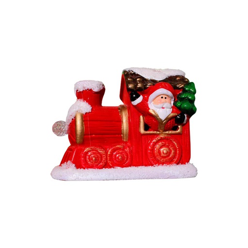 [6200534] Papa Noel En Tren Luz Led Mia-6208