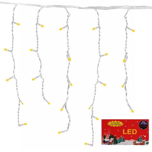 [6201726] Luces Navidad Cascada 240L Mia-4216Am Calida