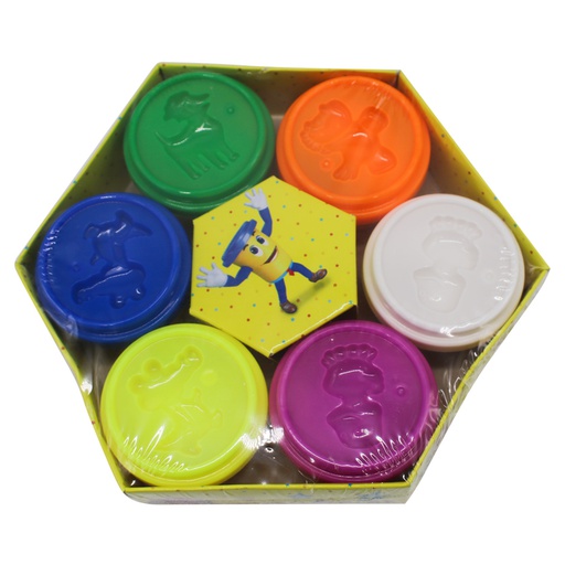 [6100162] Plastilina Con Molde 6 Piezas 9299