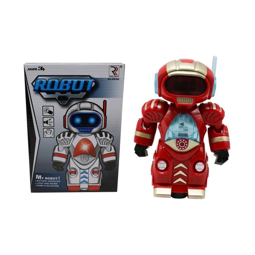 [6103488] Robot Civil War C/Luces-Son Zr117