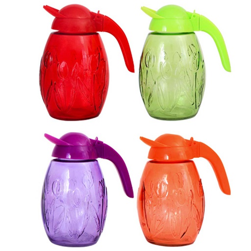 [1201322] Jarra Vidrio 1,6 Litros Tulipan Color Surtido Wp-1.6Dr