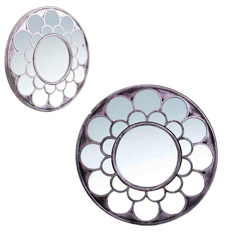 [1301043] Espejo C/Marco Decorativo Surtido Mia-6877