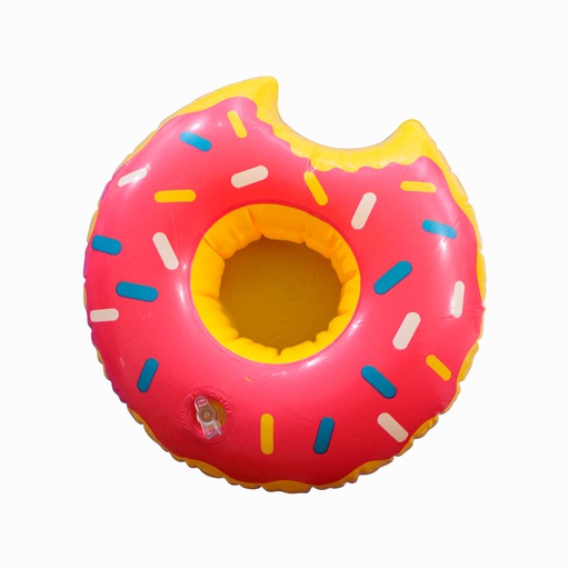 [6300092] Flotador para Bebidas Inflable Diseño Donas MIA-P01