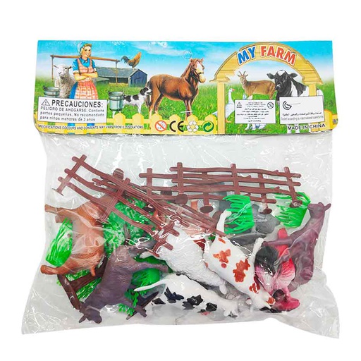 [6103549] Set Animales De Granja My Farm 830I