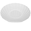 Plato Tendido Opal Enconchado Labrado 10.5" Big Home Blanco LBKP105/6