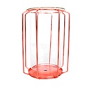 Florero Moderno Decoratico Metal Mia-7385