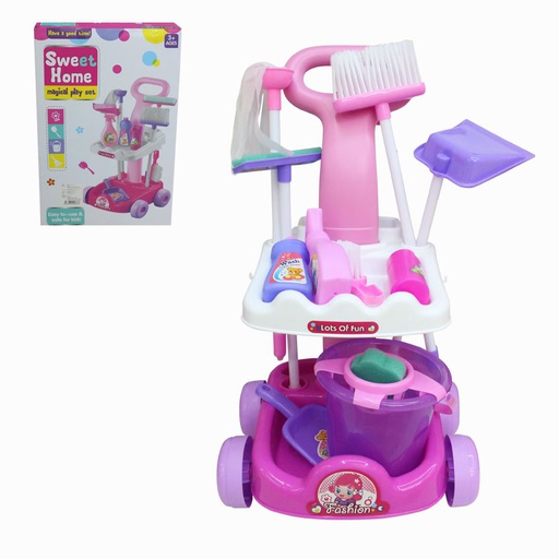 [6102021] Carrito De Limpieza Con Accesorios A5953