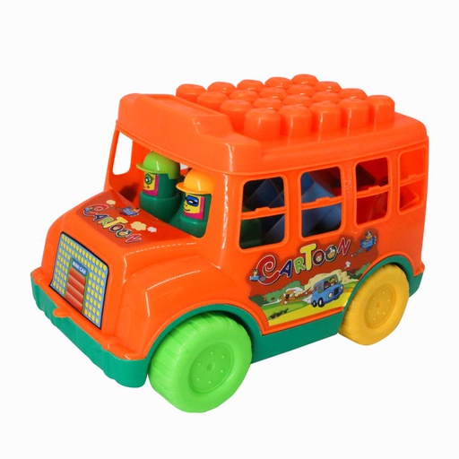 [6100235] Juguete Didactico Bus C/Lego 3862