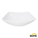 Plato Hondo Opal Cuadrado 6.5" Big Home Blanco JFW65/6