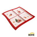 Charol Big-Home Cuadrado C/Div Dolo Navidad Hc8140-H64