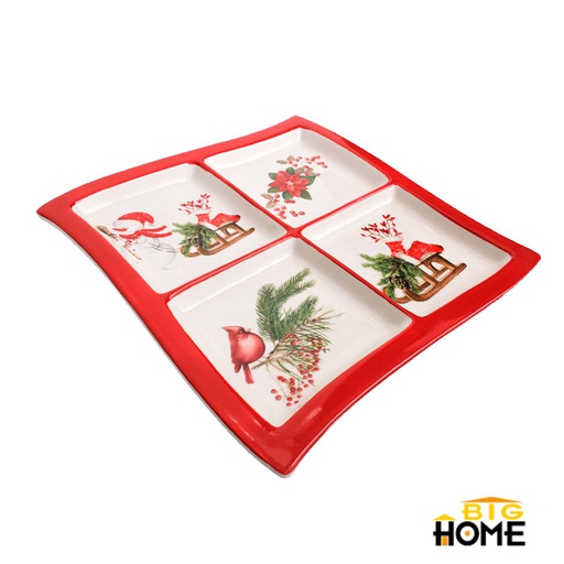 [6202107] Charol Navidad Big Home C/Div Dolom Hc8140-Ny50