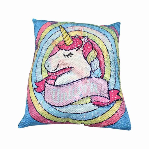 [1400252] Almohada De Lentejuelas Unicornio Mia-7337